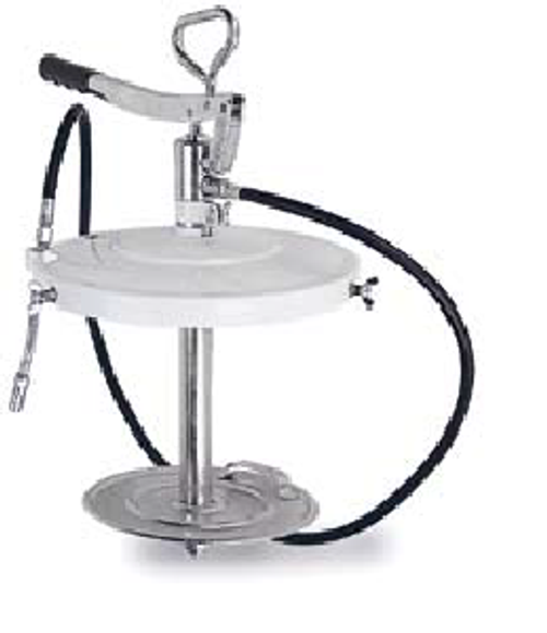 Высоконапорный насос для консистентной смазки для бочек 12,5 - 18 кг. В комплекте - крышка для бочки