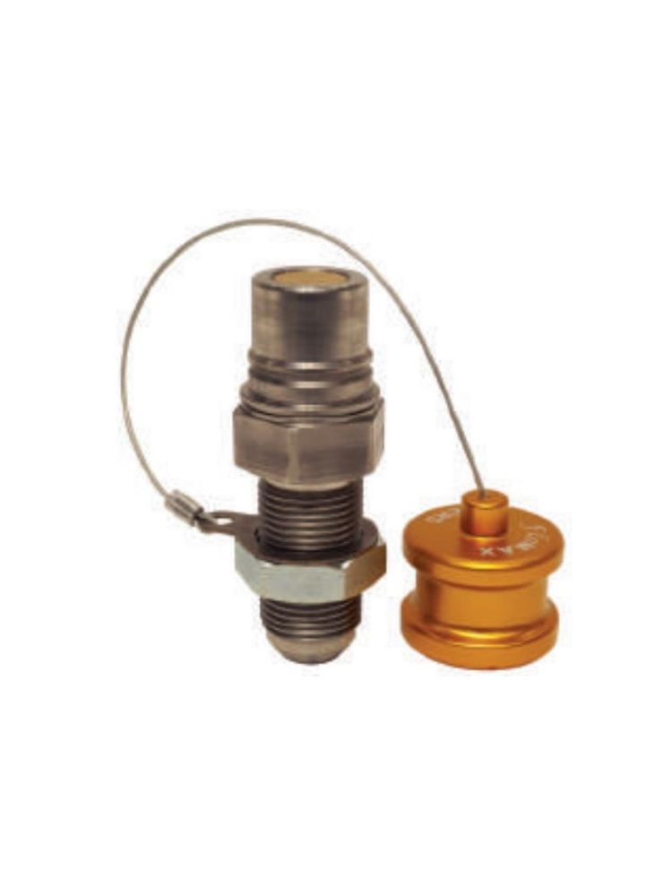 Ресивер двигателя с JIC 3/4" (M) NPT, золотой