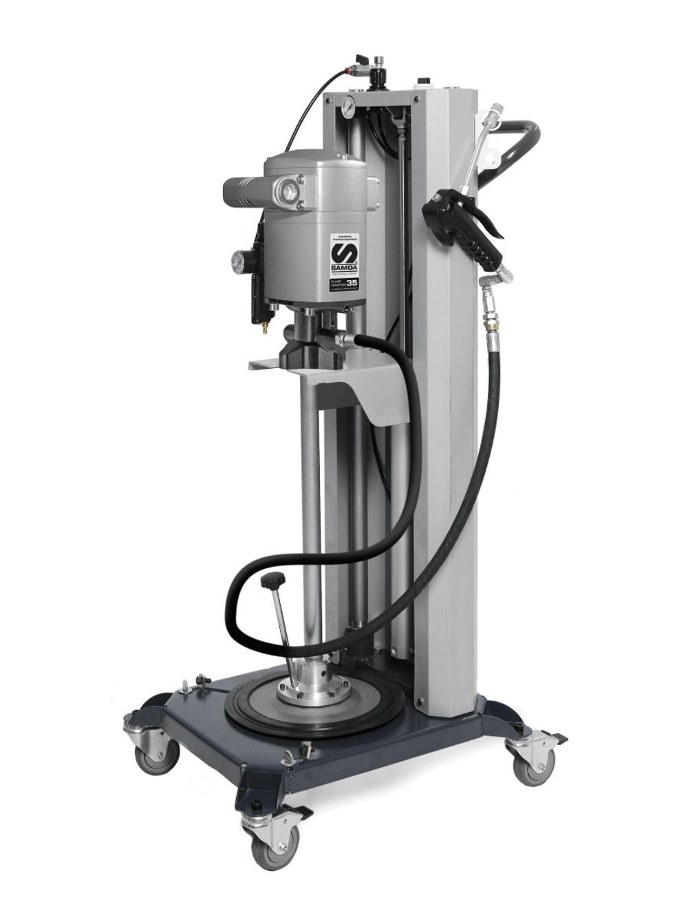 Мобильная установка экструзии