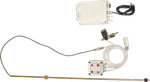 "PUMPSTOP" - pneumatic pump stop system for empty drum for 208 l drums - 1000 l tanks