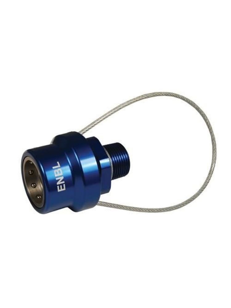 БРС с шаровым фиксатором для моторного масла 3/4" NPT, без заглушки, синий