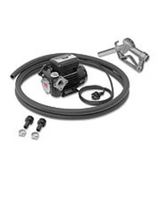 Комплект с насосом для перекачки ДТ, 50 л /м с комплектом для всасывания