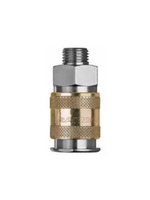 Автоматическая быстроразъемная муфта с наружной резьбой, 1/4" 3/8" bsp (f)