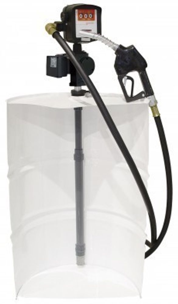 S-75V 230 VAC KIT + PA-80 - Бочковой комплект со всас. трубкой для ДТ с мех. счетчиком и авт. писто S-75V 230 VAC KIT + PA-80 - Бочковой комплект со всас. трубкой для ДТ с мех. счетчиком и авт. писто