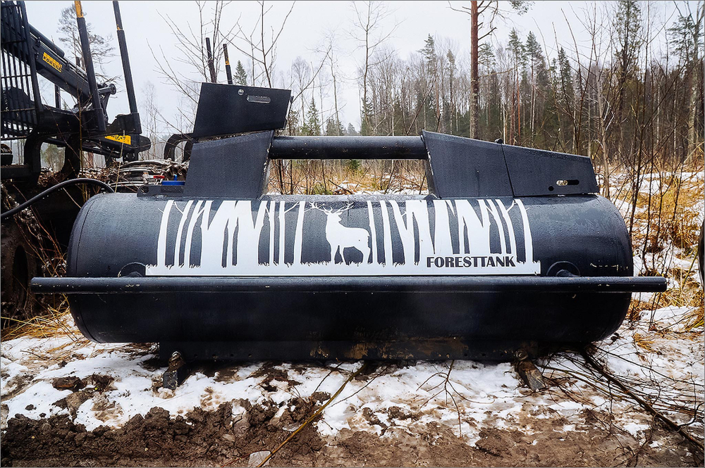 МТМ «Форесттанк» - емкость для дизельного топлива, объем - 1000 л