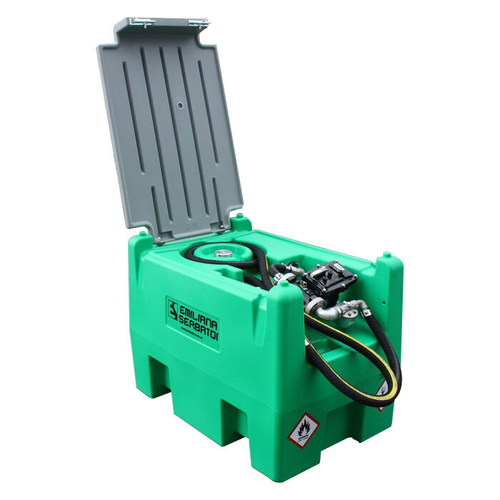 Carrytank 220 бензин, электронасос 12В, 4 м шланг, пистолет-автомат, фильтр FLT60MB