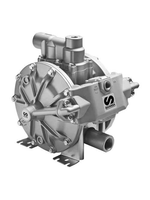 Диафрагменный пневмонасос DP200, 200 л/мин. для отработанного масла и ДТ, ALU/NBR