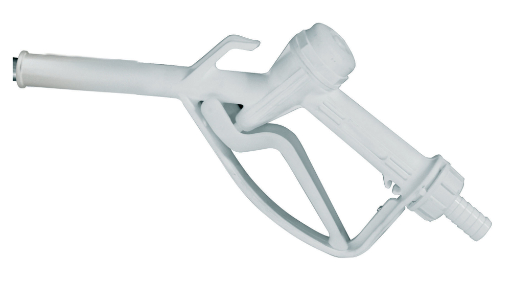 Пластиковый механический пистолет 1", белый