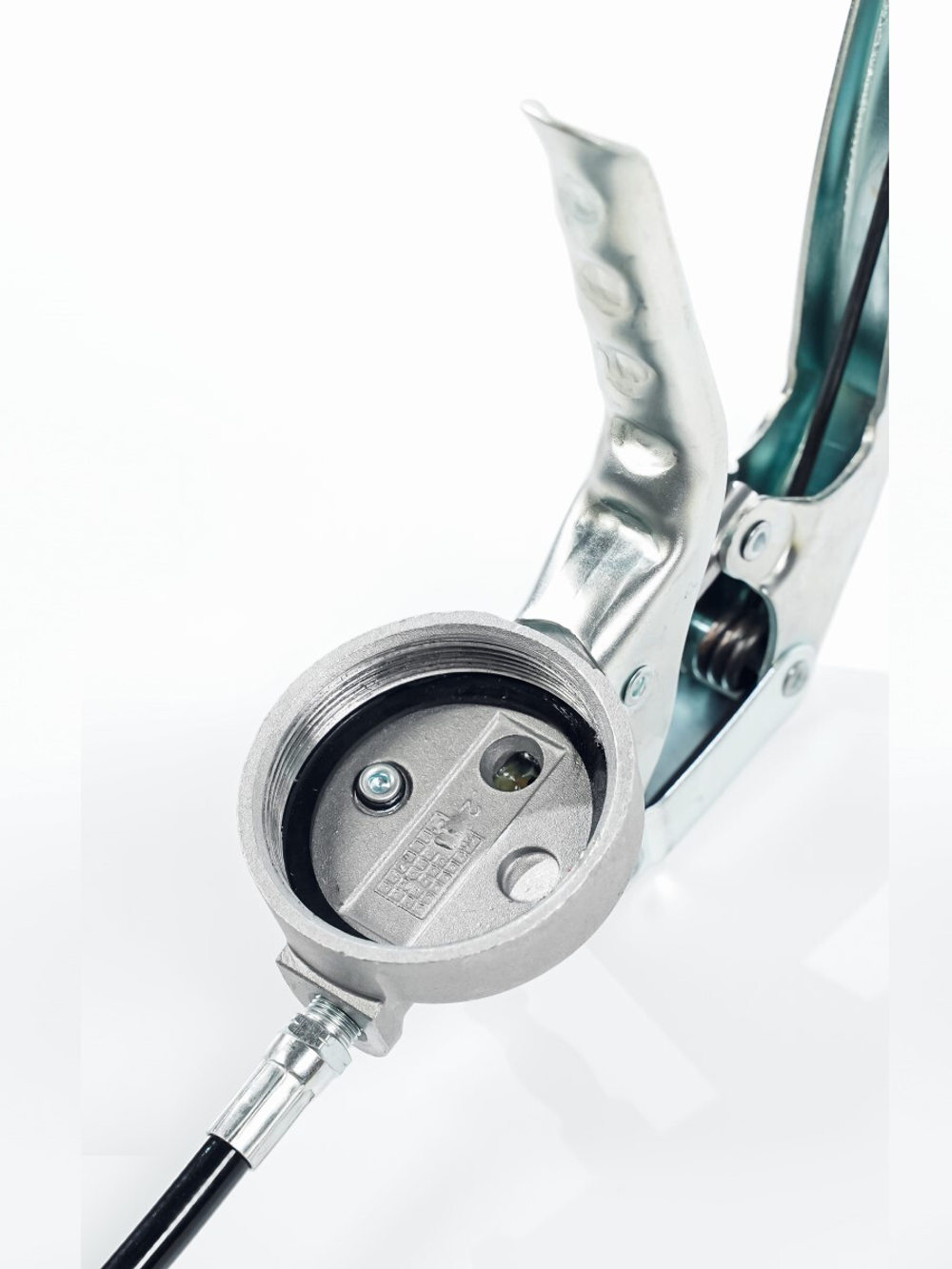 Шприц пистолетного типа 500 см3, 1/8" BSPT, 345 бар, гибкий шланг с 4-х лепестковым наконечником