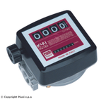 K44 ver. D дизель - 4-х разрядный механический счетчик для дизельного топлива, 20-120 л/мин