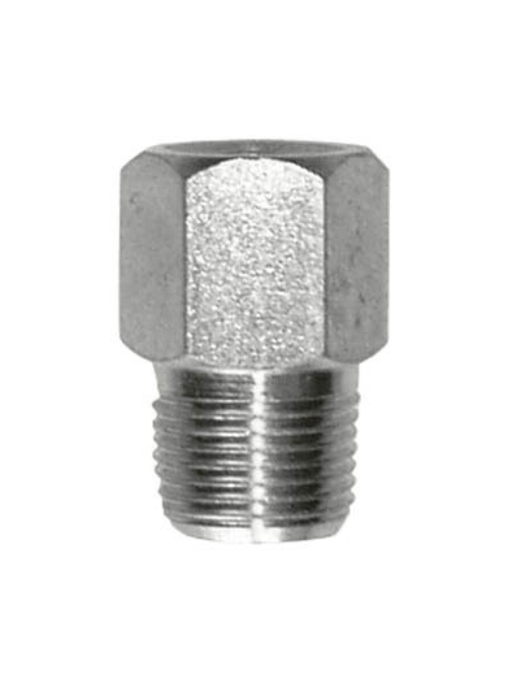 Соединительный переходник, наружная - внутренняя резьба 1/4" BSPT (М) - 3/8" BSP (F)