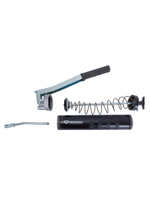 Профессиональный рычажный шприц 500см3, 690 бар, жесткая трубка с 4-х лепестковой насадкой