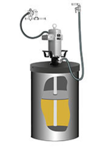 Комплект насоса РМ45 25:1 для 185 кг бочек