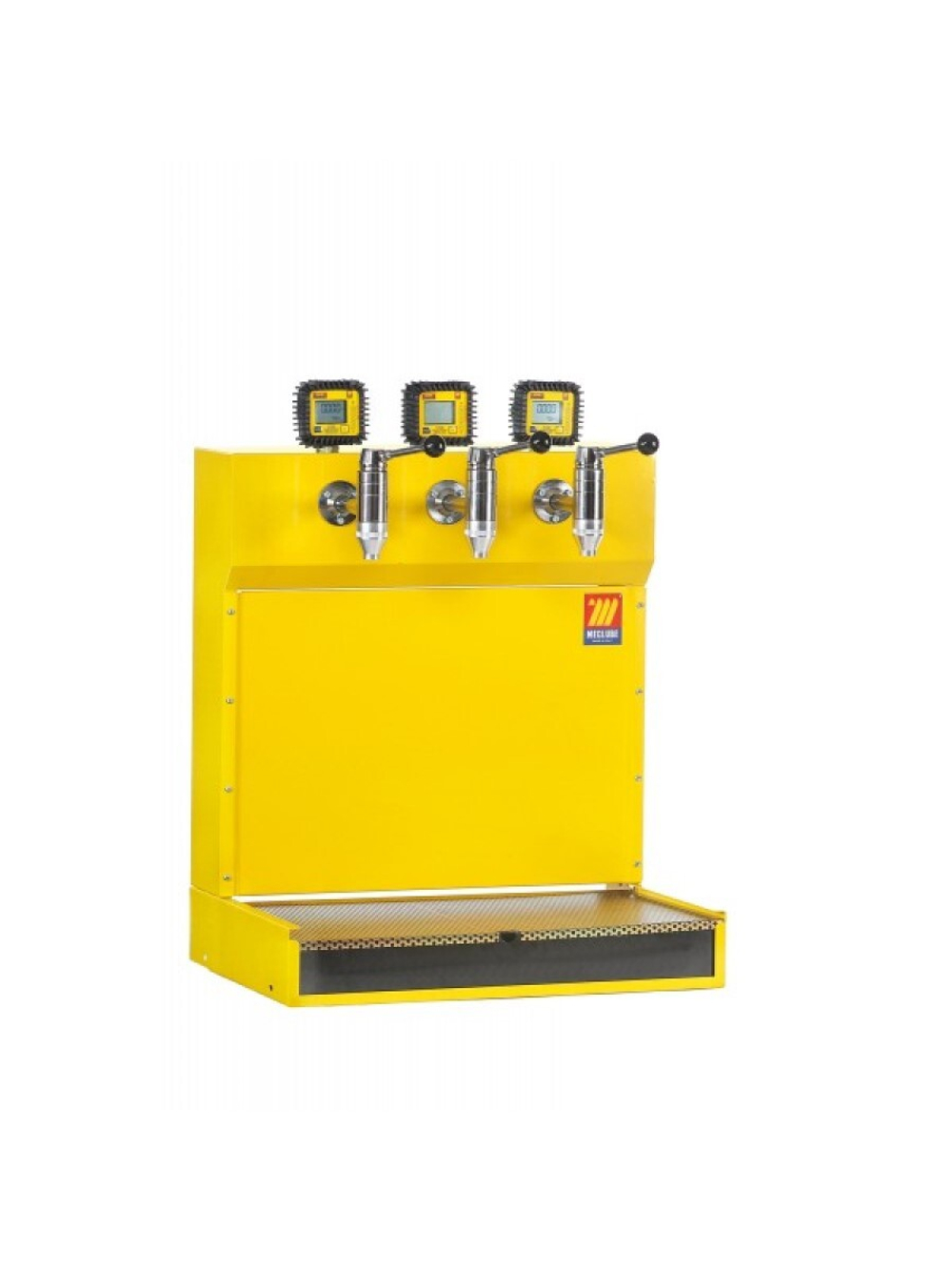 Диспенсер для раздачи масла с 3 кранами