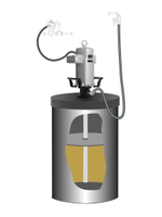 Комплект для монтажа насоса 5РМ 45 40:1на 50 кг бочках