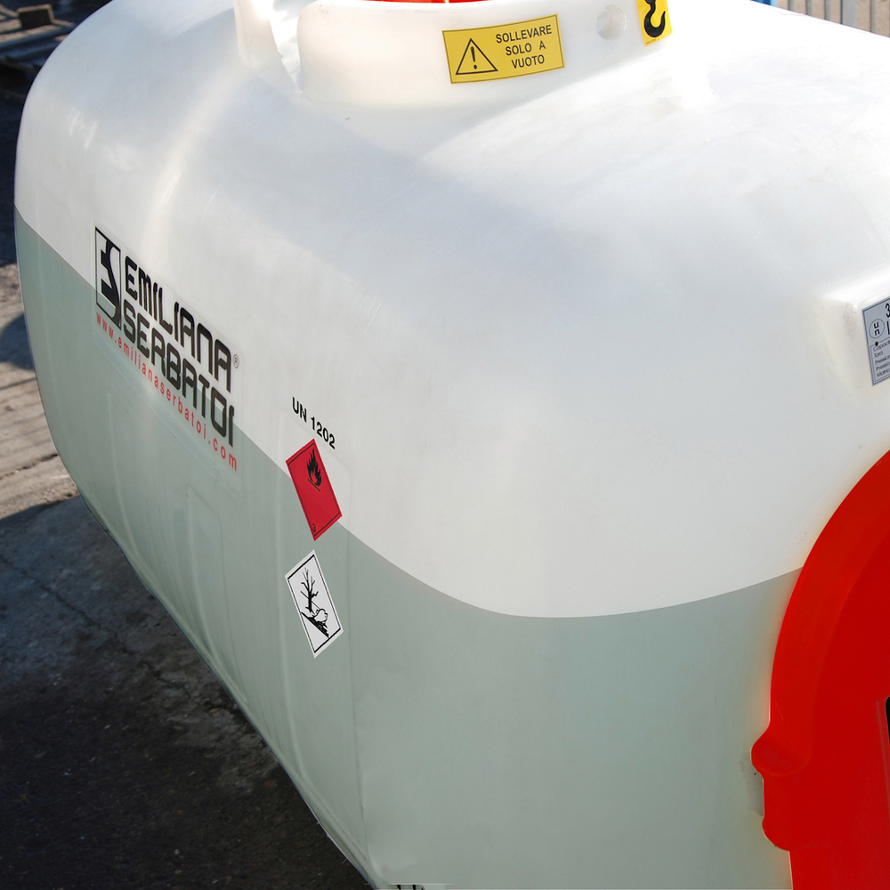 Hippotank 960 ДТ, электронасос 12В-40 л/мин, 5 м шланг, пистолет-автомат