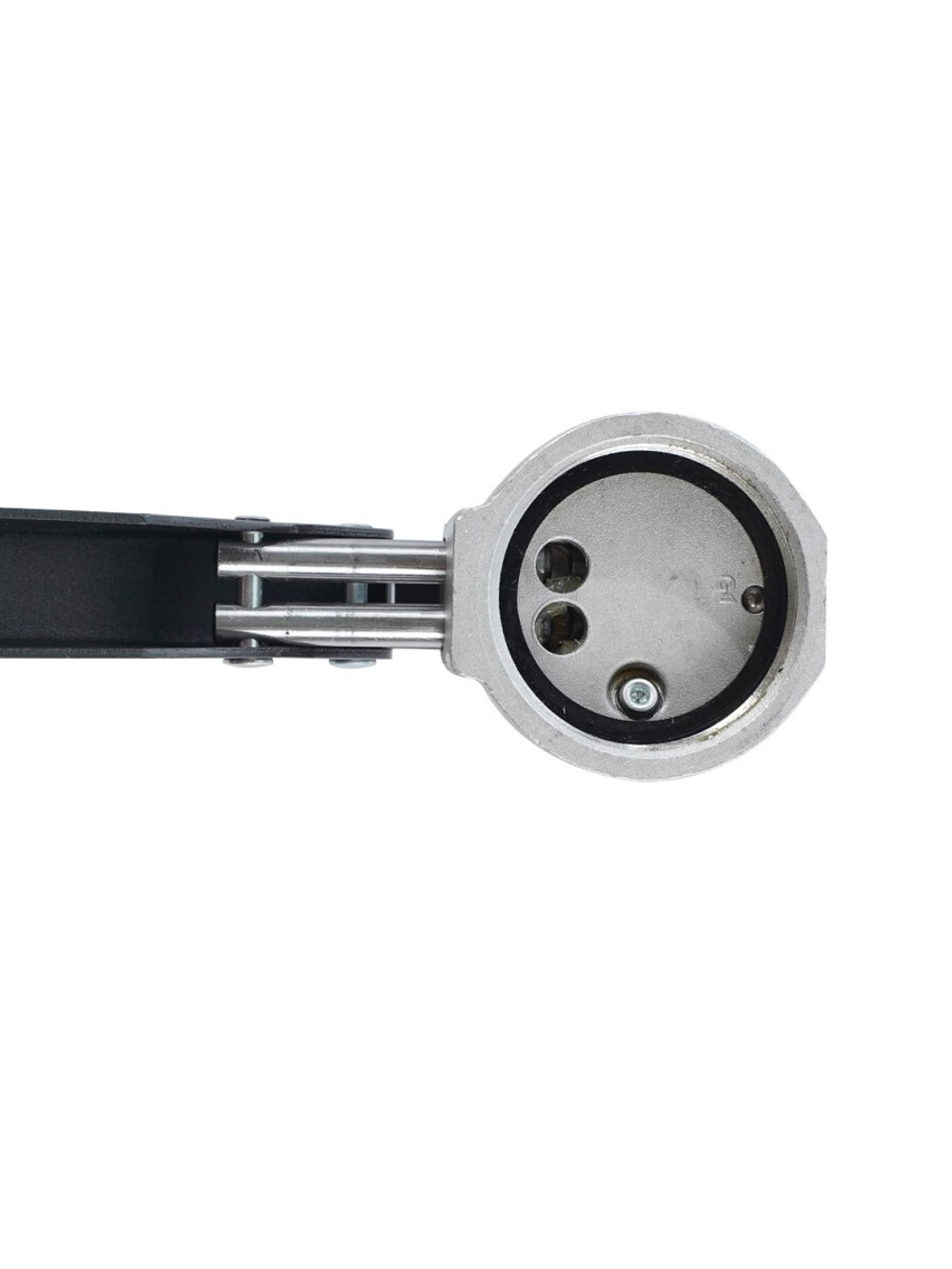 Двухплунжерный шприц для смазки 413 бар, 1/8" BSPT, гибкий шланг с 4- лепестковой насадкой