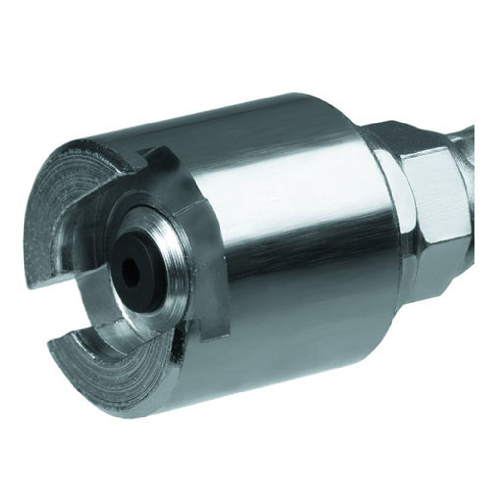 Насадка прямая накидная для прессмасленок типа М1+Т1 диам 16 мм (сталь)