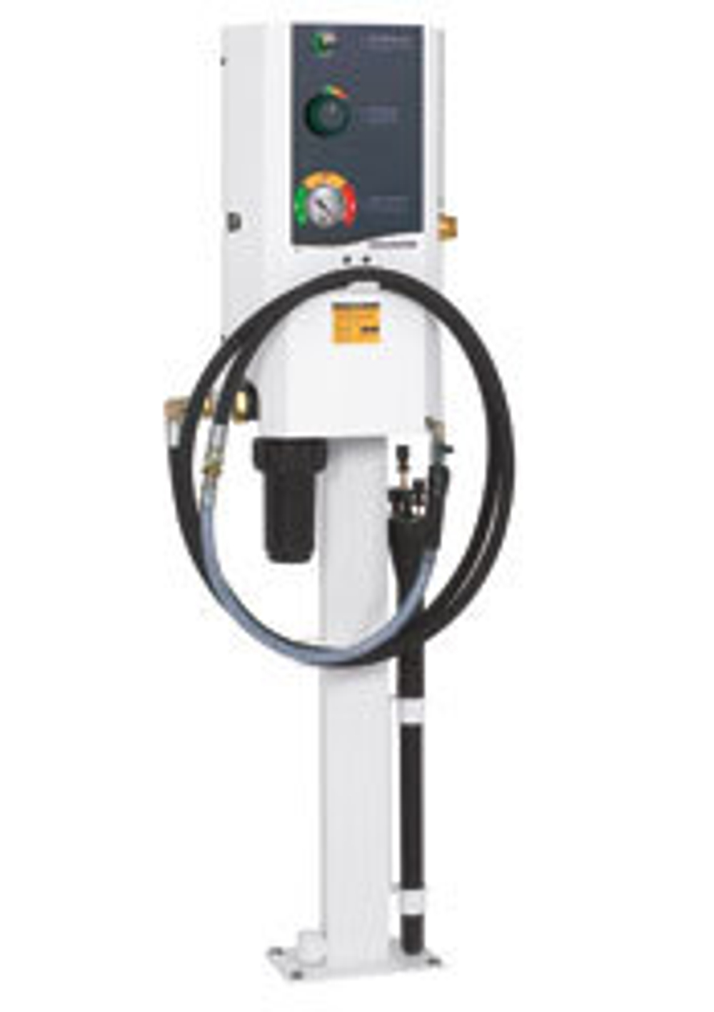 Установка для откачки отработанного масла Evacumaster, монтаж на стену