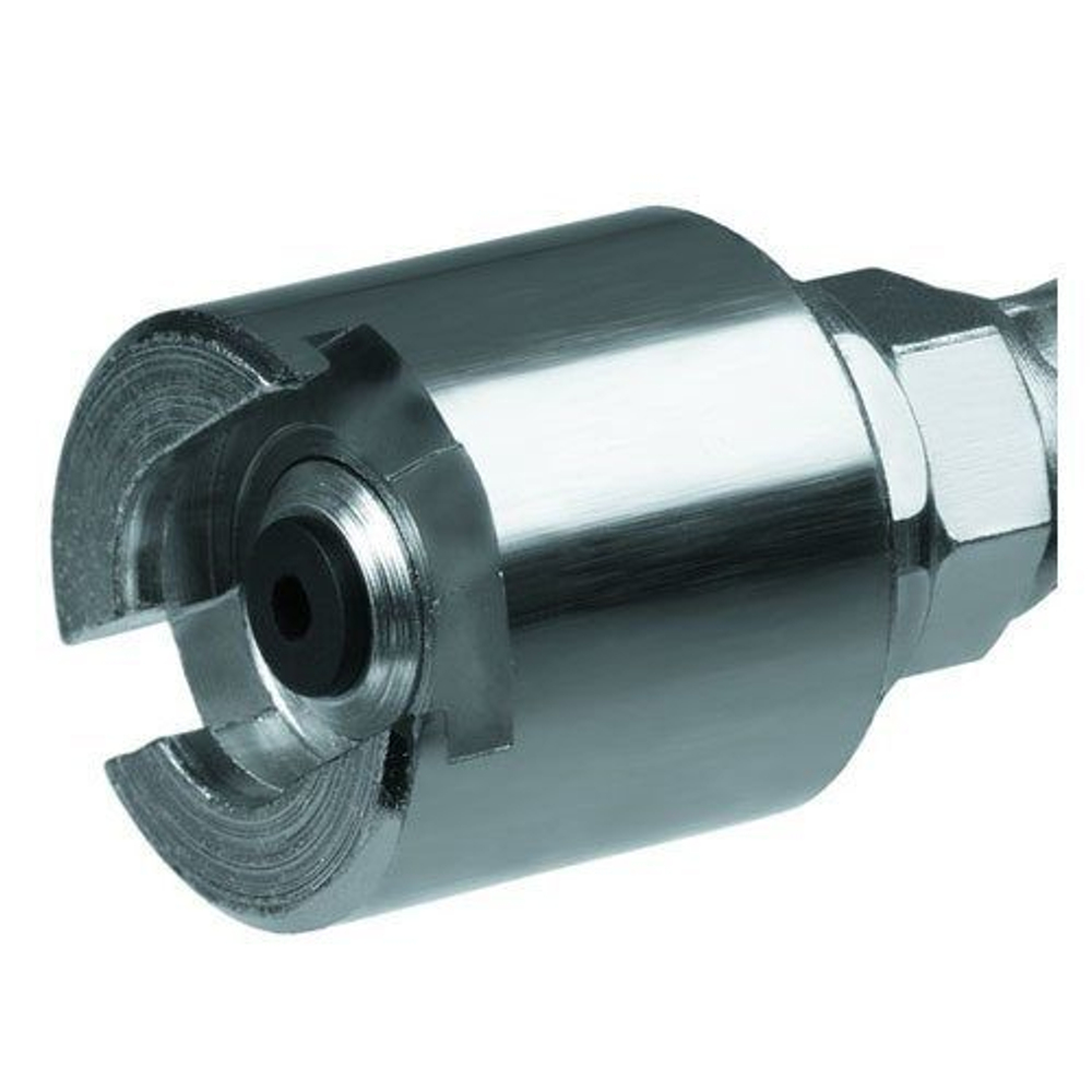 Насадка прямая накидная для прессмасленок типа М1+Т1 диам 16 мм (сталь)