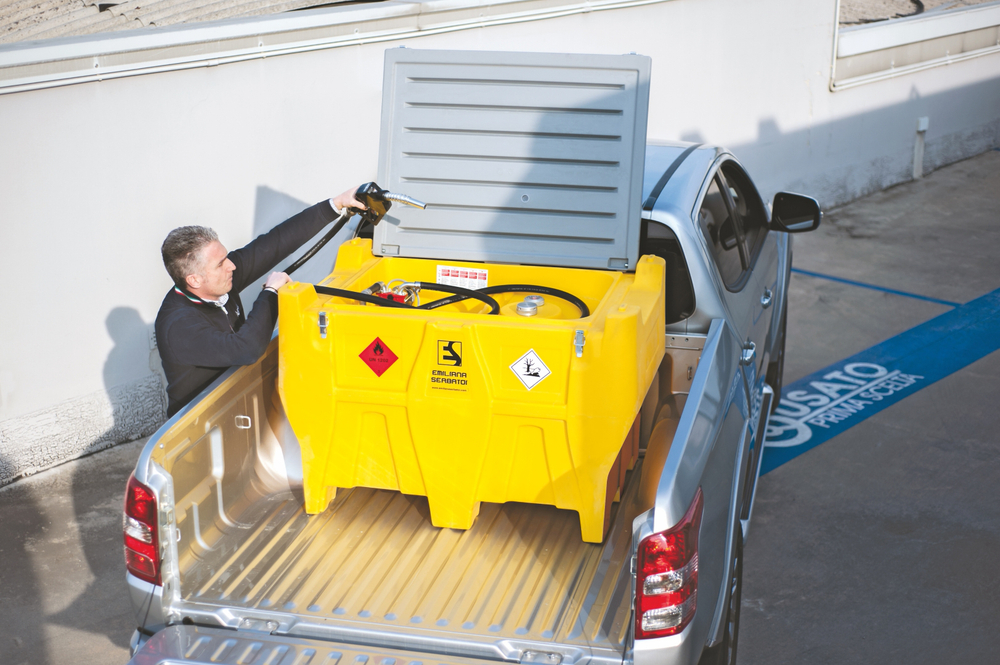 Carrytank Pickup 440 ДТ, электронасос 12В - 40 л/мин, 4 м шланг, пистолет-автомат