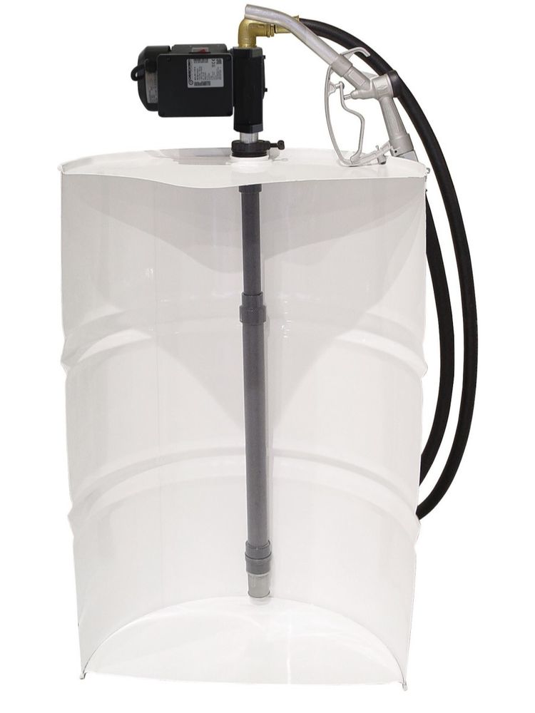IRON-75V 230 VAC KIT + PA-80 - Бочковой комплект со всас. трубкой для ДТ с автоматическим пистолетом