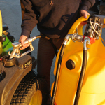 Emilcaddy 110 ДТ, электронасос 12В - 40 л/мин, 3 м шланг, механический пистолет