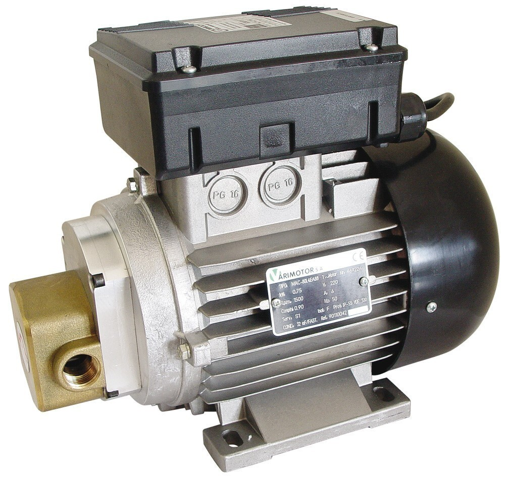 EA-88 230V AC - Шестеренчатый насос для смазочных материалов вязкостью до 350 cSt GESPASA