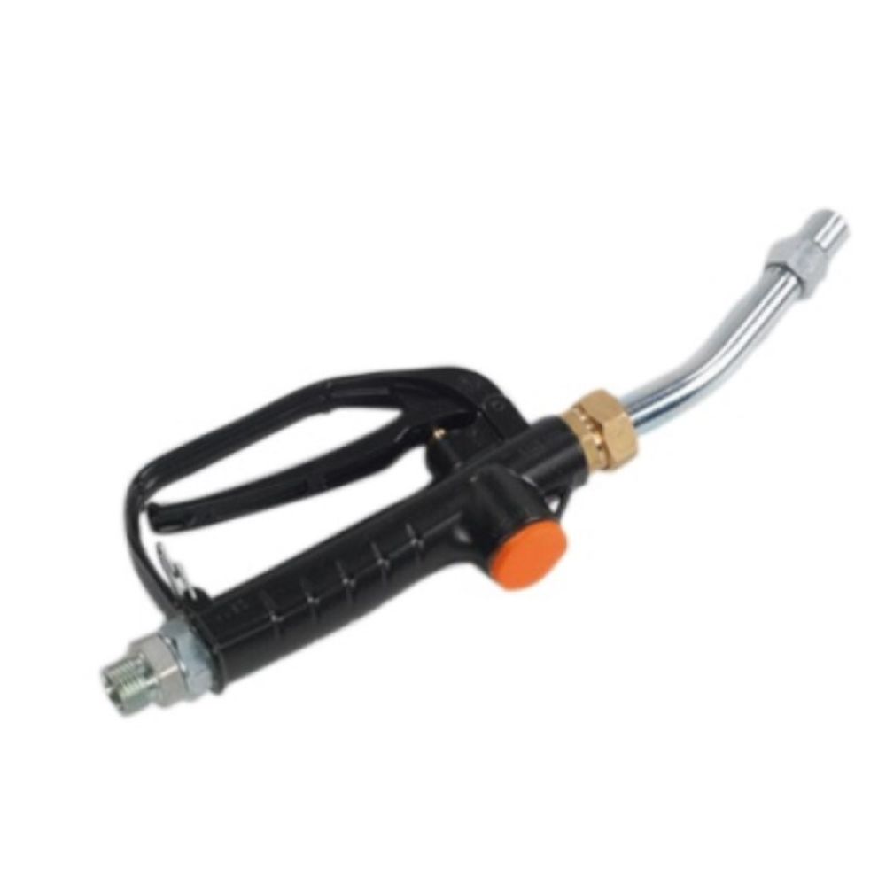 Grease gun with rigid outlet ø 16 mm and swivel joint M 1/2" BSP