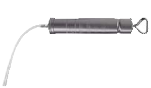 Шприц для отсоса масла 500 см3 с шлангом 290 мм из ПВХ