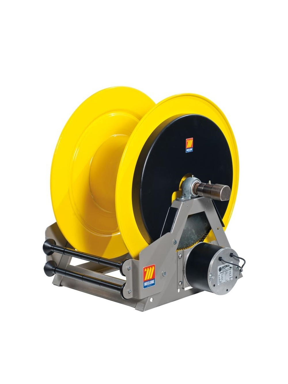 Промышленная катушка для ДТ 3/4 45 м с электроприводом 12 в