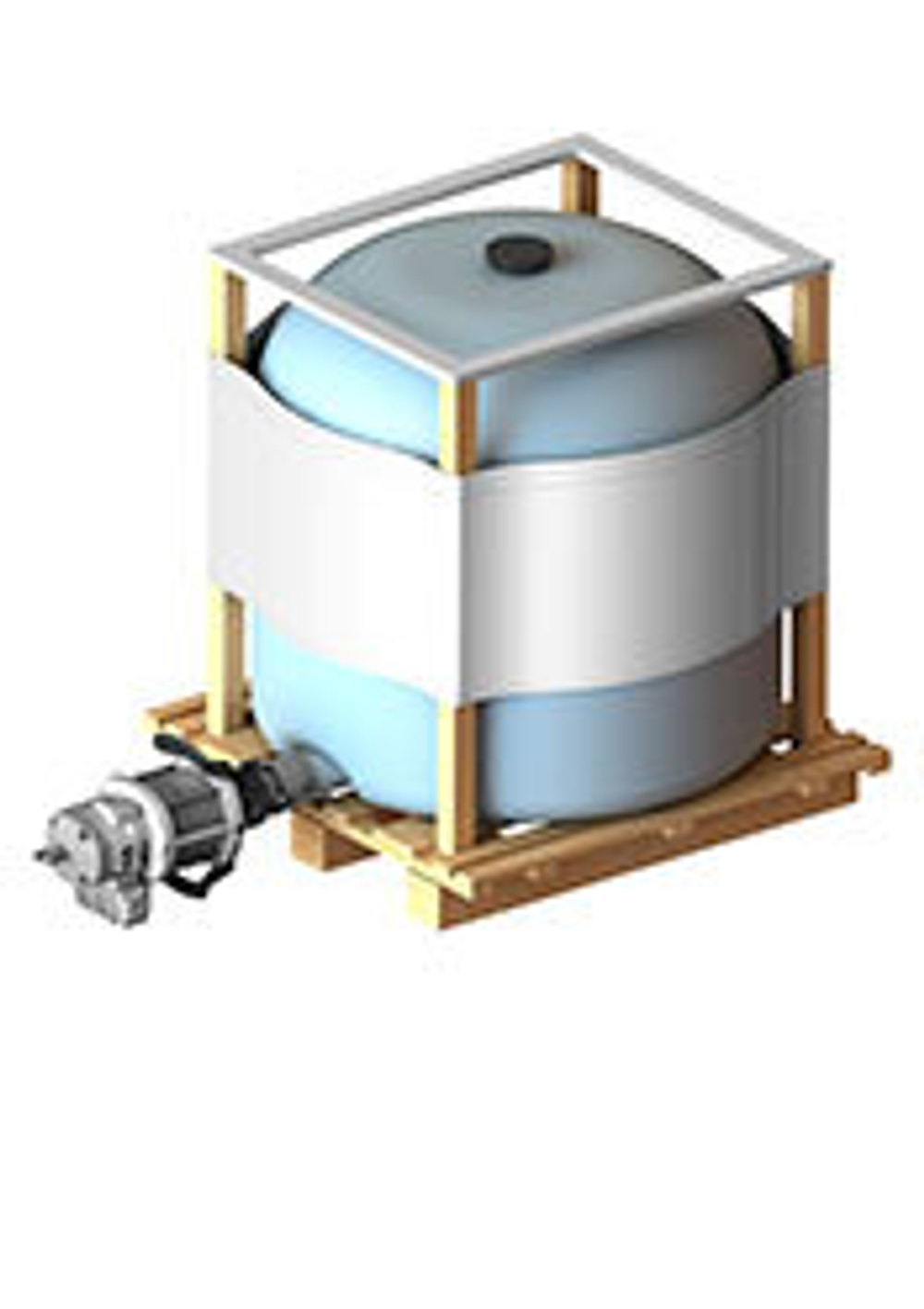 Насос Samoa PM60 12:1 для откачки смазочных материалов с подключением к резервуару сбоку