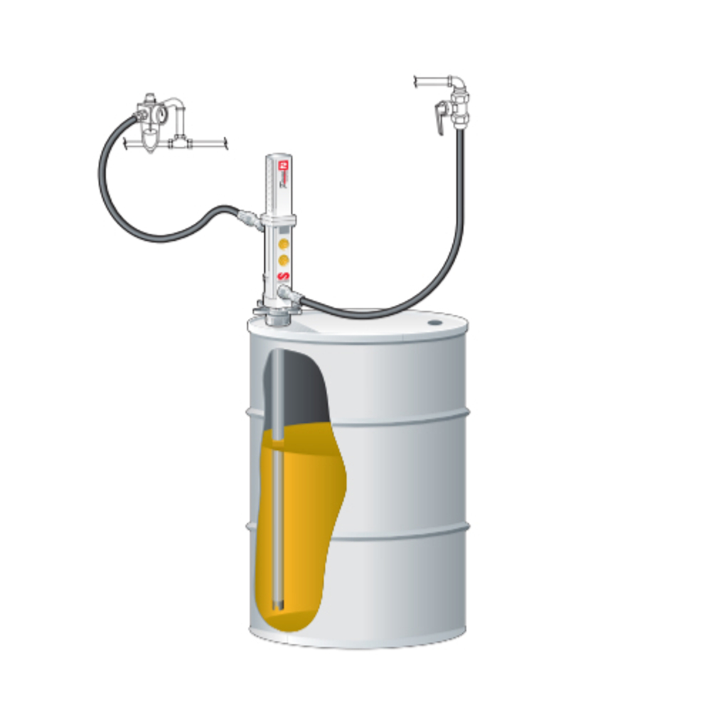 Samoa 379300 бочковой пневматический насос для масла