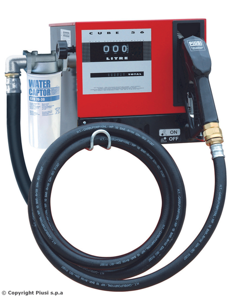 Cube 56/33+Filter - Топливораздаточная колонка (мех. счет., авт. пист., ф-тр), 56 л/мин