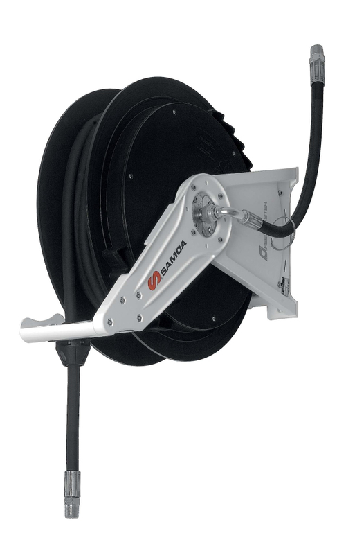 Шланговая катушка Samoa для горячей воды, 15 м х 3/8", одноопорная
