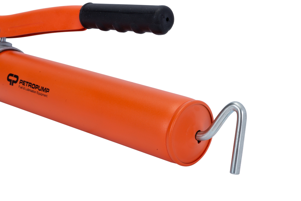 Рычажный шприц для смазки, 413 бар, 1/8" BSPT, гибкий шланг с 4-х лепестковой насадкой