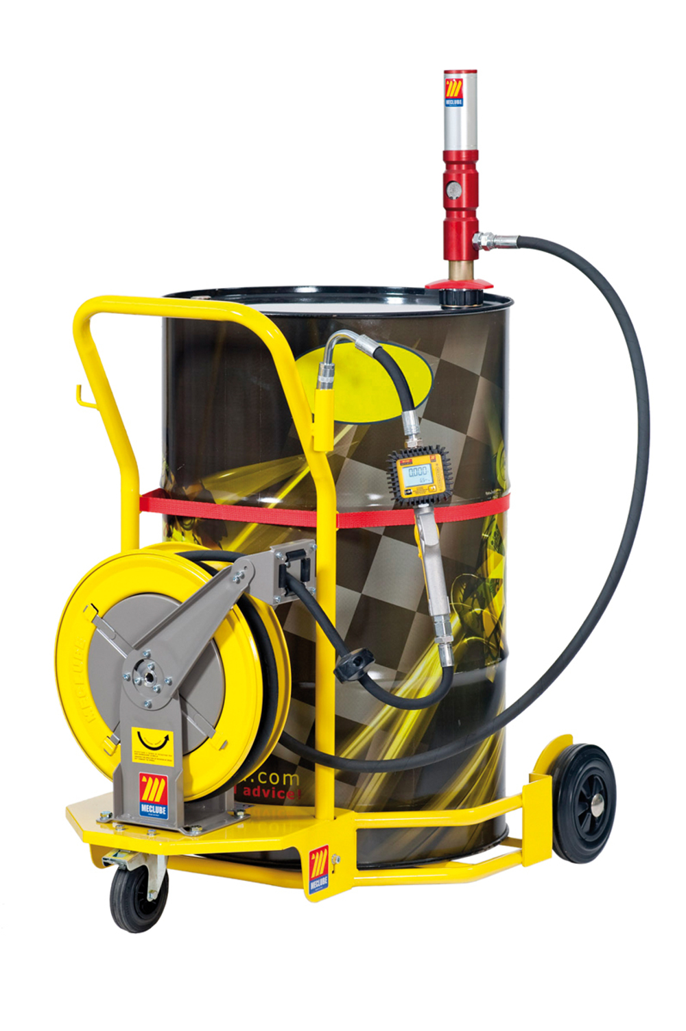 Передвижной набор для раздачи масла 3: 1 для бочек 180-220 л