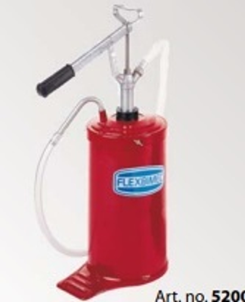 Hand operated oil pump 16 l container