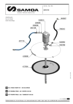 Комплект насоса PM35 для бочки 185 кг