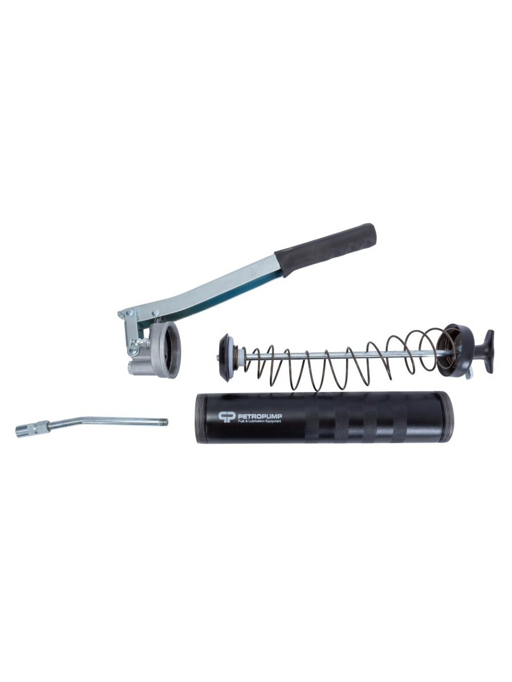 Профессиональный рычажный шприц 500см3, 690 бар, жесткая трубка с 4-х лепестковой насадкой