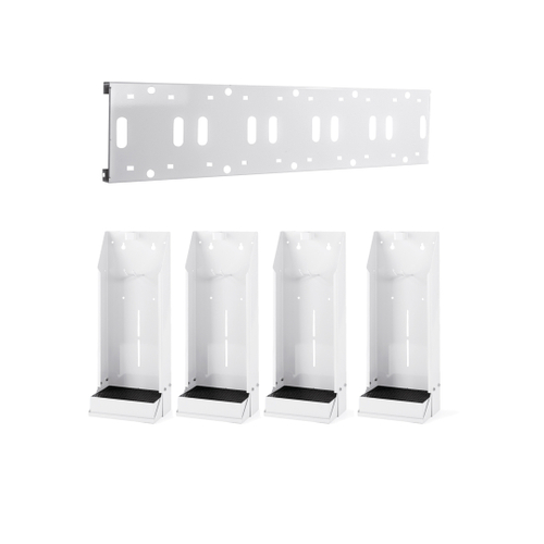 Настенная точка выдачи на 4 сорта масла для насосов