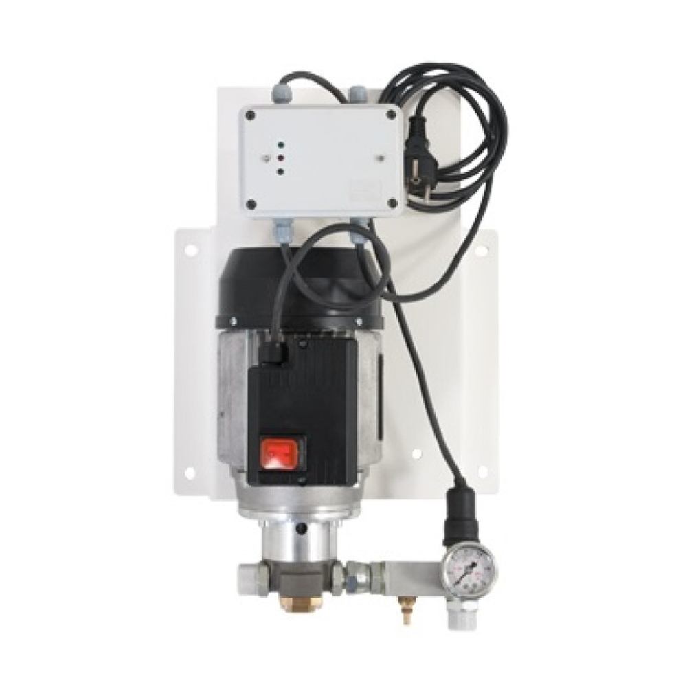 Heavy duty electric gears pump 230 V for oil transfer. Flow rate 10.5 l/min, P. 12 bar. With pressur
