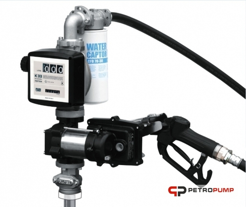 Бочковой комплект для бензина с мех. пистолетом Ex DRUM EX50 33 230V/50HZ ATEX/MAN/F/4M